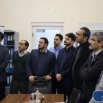 بازدید دکتر عبدالرضا جوان جعفری بجنوردی، سرپرست دانشگاه فردوسی مشهد از پارک علم و فناوری دانشگاه