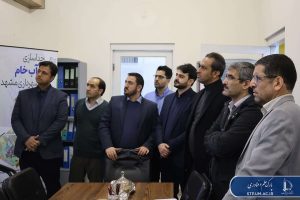 بازدید دکتر عبدالرضا جوان جعفری بجنوردی، سرپرست دانشگاه فردوسی مشهد از پارک علم و فناوری دانشگاه