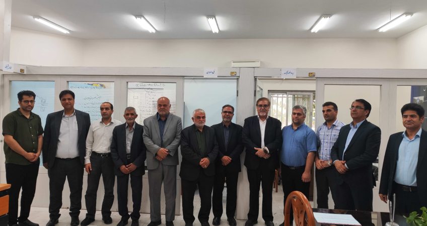 بازدید اعضا شورا شهر و شهرداری شهرستان فردوس از شرکت دانش بنیان مهندسین مشاور هیدروتک توس